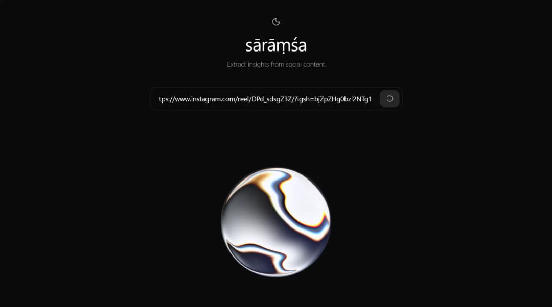Saransha background